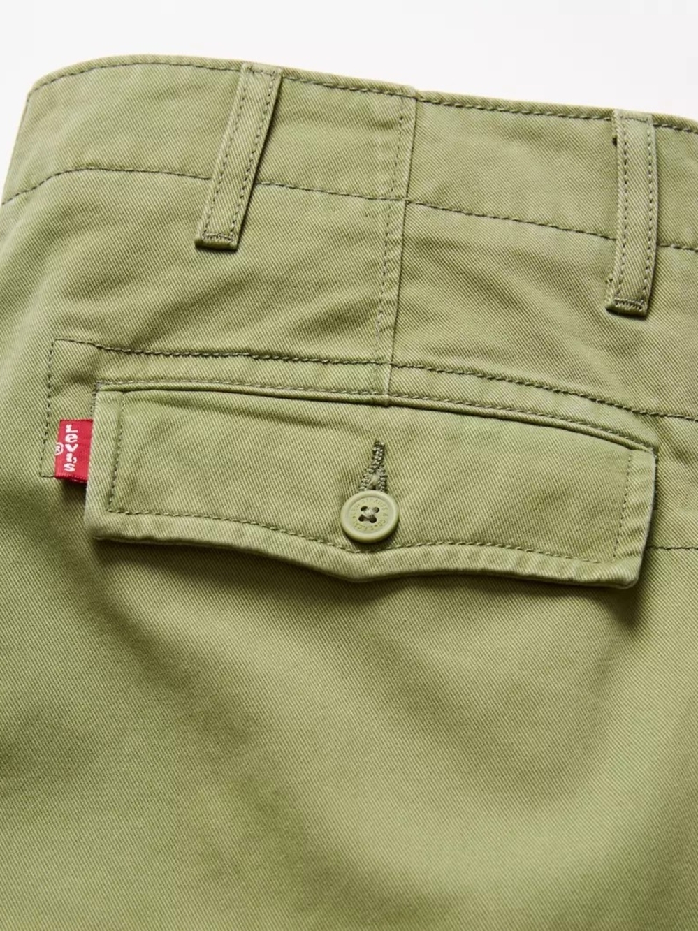 Levi's Ace Cargo Pants Olive Green 36 x 32 - Picture 4 of 16